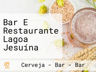 Bar E Restaurante Lagoa Jesuína