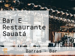 Bar E Restaurante Sauatá