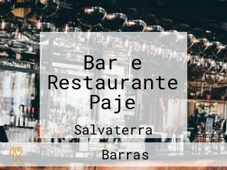 Bar e Restaurante Paje