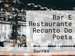 Bar E Restaurante Recanto Do Poeta