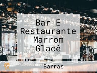 Bar E Restaurante Marrom Glacê