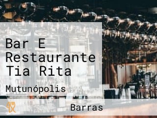 Bar E Restaurante Tia Rita