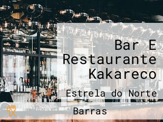 Bar E Restaurante Kakareco