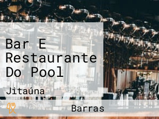 Bar E Restaurante Do Pool