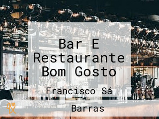 Bar E Restaurante Bom Gosto