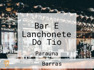 Bar E Lanchonete Do Tio