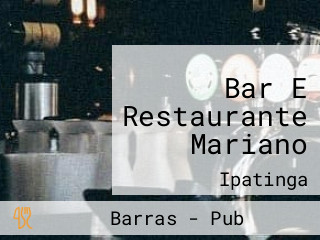 Bar E Restaurante Mariano