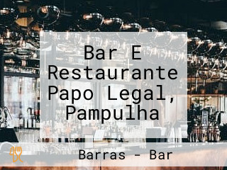 Bar E Restaurante Papo Legal, Pampulha