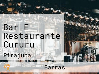 Bar E Restaurante Cururu