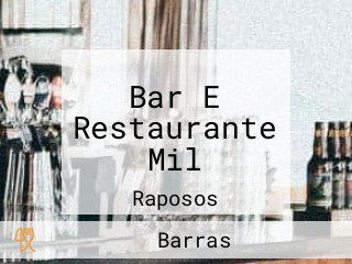 Bar E Restaurante Mil