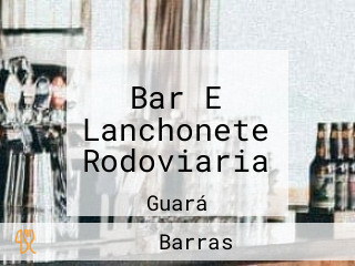 Bar E Lanchonete Rodoviaria