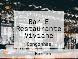 Bar E Restaurante Viviane