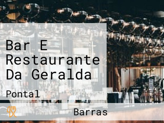 Bar E Restaurante Da Geralda