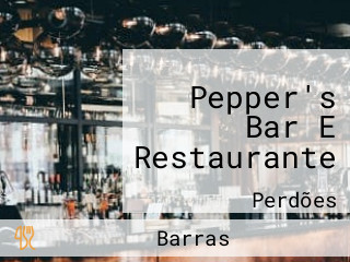 Pepper's Bar E Restaurante