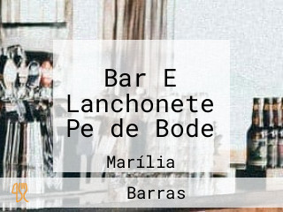 Bar E Lanchonete Pe de Bode