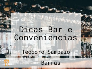 Dicas Bar e Conveniencias