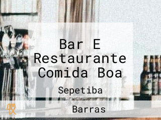 Bar E Restaurante Comida Boa