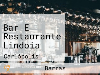 Bar E Restaurante Lindoia