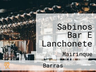 Sabinos Bar E Lanchonete