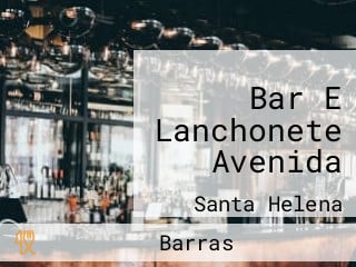 Bar E Lanchonete Avenida