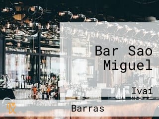 Bar Sao Miguel