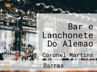 Lanchonete Do Alemao