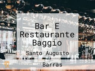 Bar E Restaurante Baggio