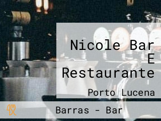 Nicole Bar E Restaurante