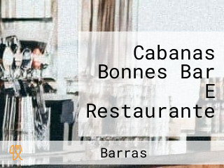 Cabanas Bonnes Bar E Restaurante