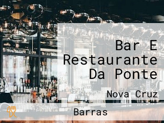 Bar E Restaurante Da Ponte