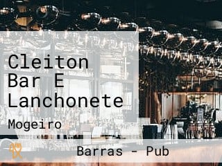 Cleiton Bar E Lanchonete