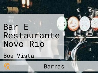 Bar E Restaurante Novo Rio