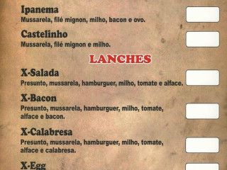 Lanchonete E Pizzaria Big Bom