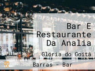 Bar E Restaurante Da Analia