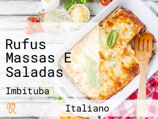 Rufus Massas E Saladas