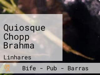 Quiosque Chopp Brahma