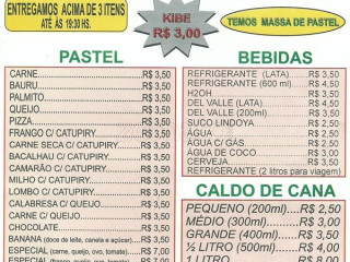 Pastel de Feira e Caldo de Cana