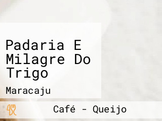 Padaria E Milagre Do Trigo