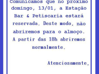 Estação E Petiscaria